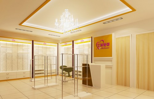 艾尔曼姿内衣店铺展示