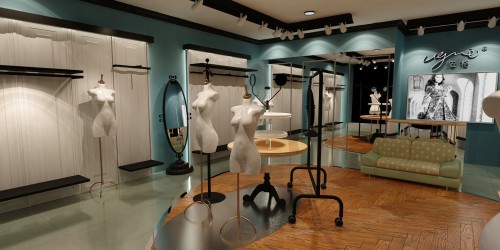 安格女装店铺形象