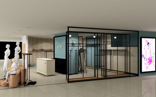 璞秀女装店铺形象