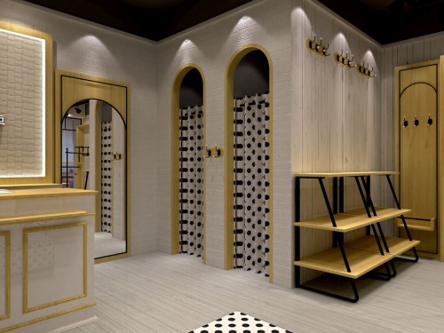 时尚自由点女装店铺展示