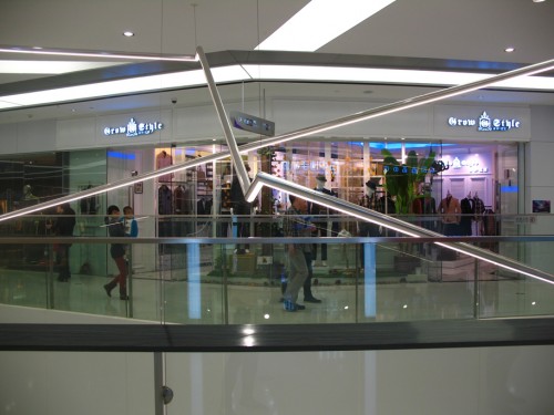 新升流派男装店铺展示