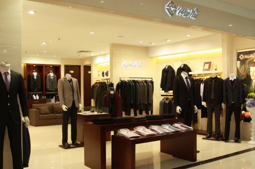 五木男装店铺形象