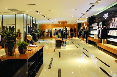 杉杉男装店铺展示