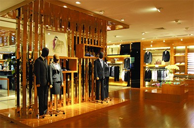 杉杉男装店铺展示