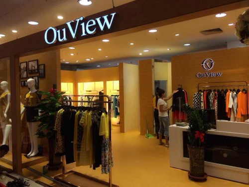 OuView女装店铺形象