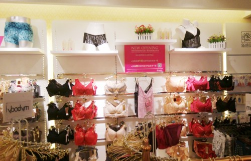 新感觉内衣店铺展示