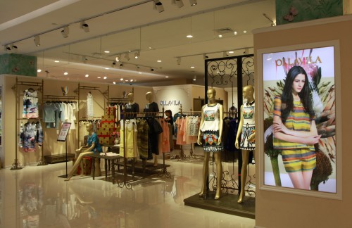 欧拉维拉女装店铺展示