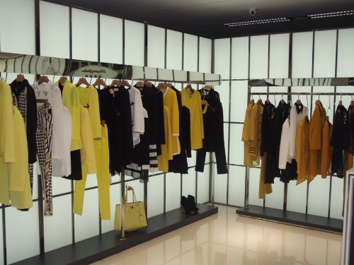 诗佳欣帛女装店铺展示