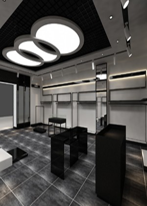 芭勒男装店铺展示