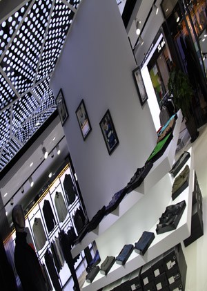 芭勒男装店铺展示