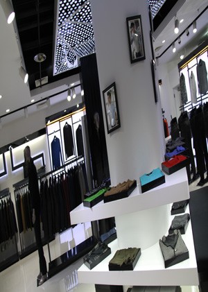 芭勒男装店铺展示