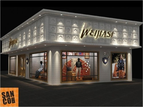 维加斯男装店铺展示