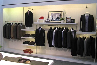 绅士男装店铺展示