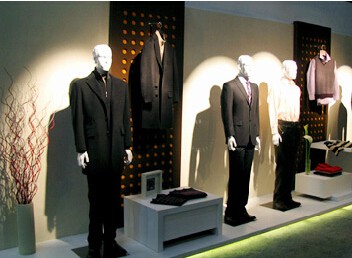 绅士男装店铺展示