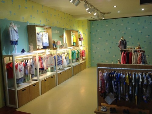 巴迪宝贝童装店铺展示