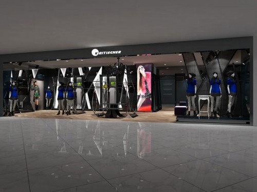 可迪莎尔女装店铺形象