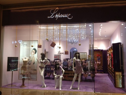 蕾姵依内衣店铺形象