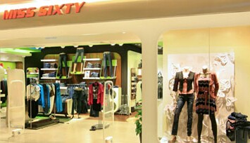 misssixty女装店铺展示