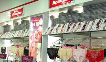 蝶安芬内衣店铺形象