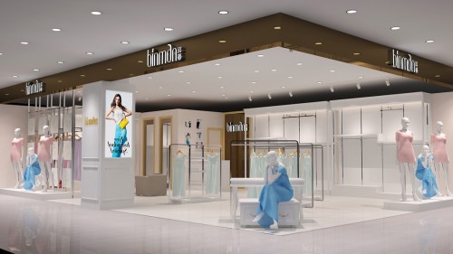 缤蔓女装店铺形象