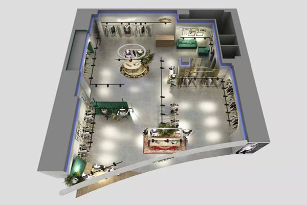 西玛菲迩女装店铺展示