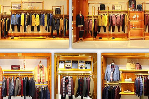 卡丹路男装店铺展示