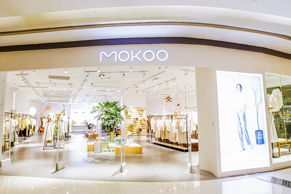 mokoo女装店铺形象