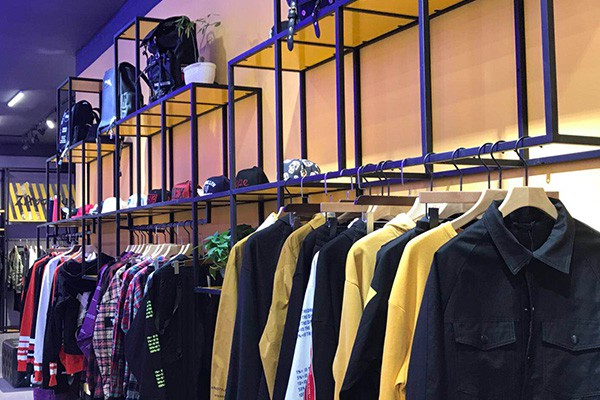 ZA潮牌男装店铺形象