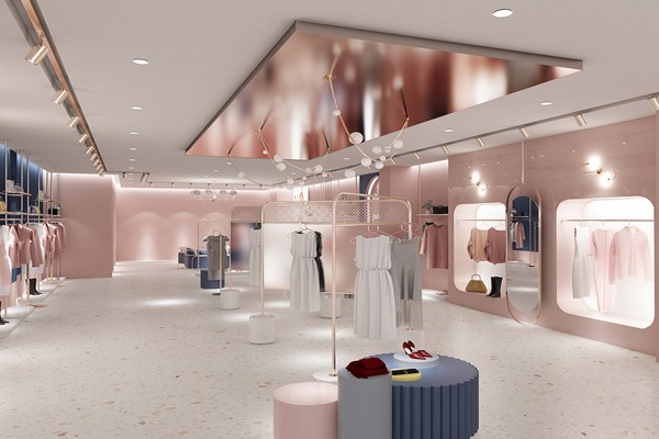 蒂言女装店铺展示