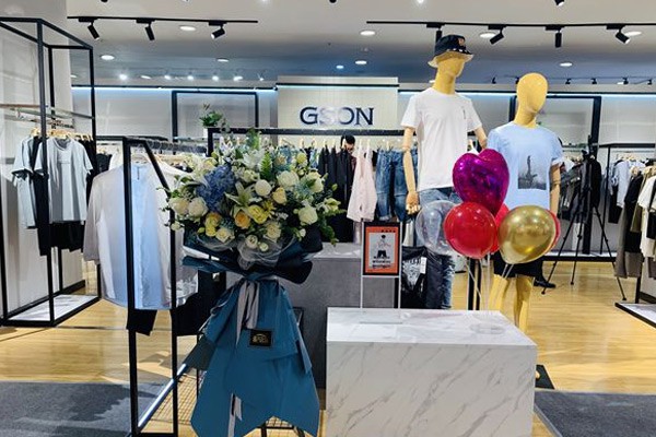 GSON男装店铺展示