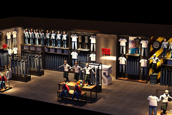 小积木童装店铺形象