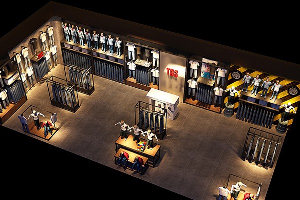 小积木童装店铺形象