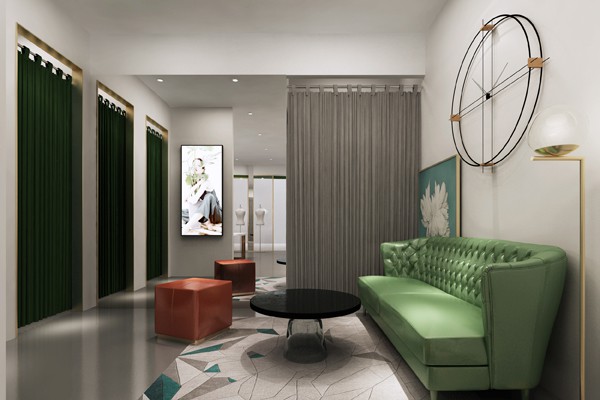 奕色女装店铺展示