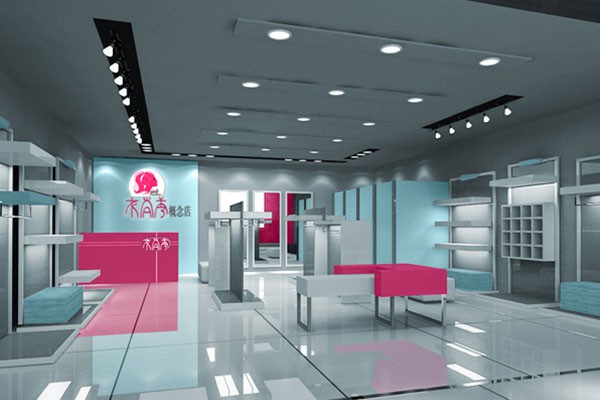 衣肖秀女装店铺展示