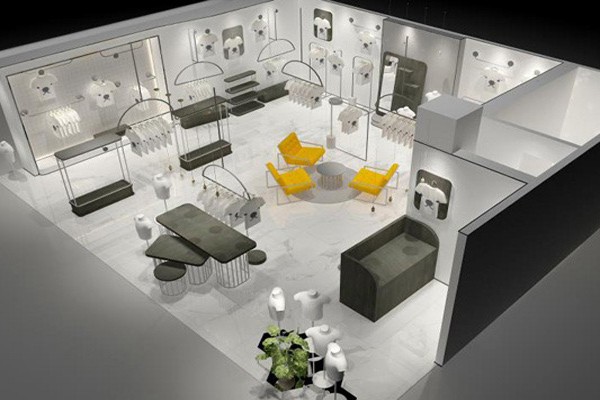 茵赛童装店铺展示