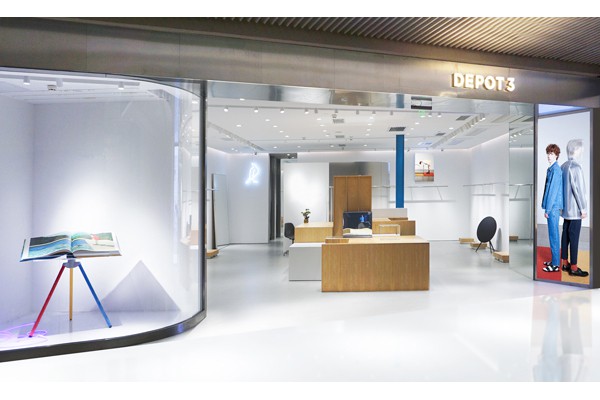 执物男装店铺展示