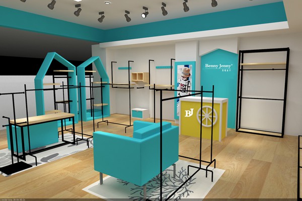 BennyJenny童装店铺展示
