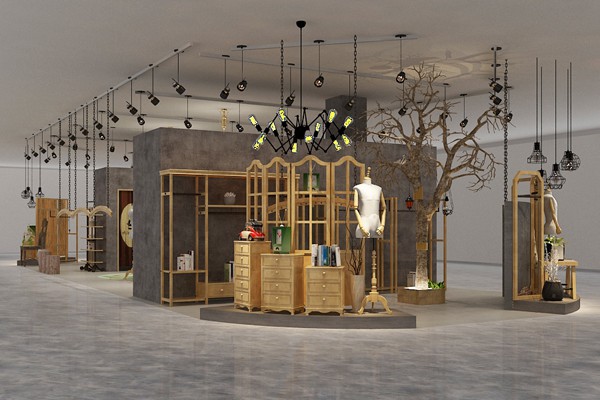 一个人的生活男装店铺形象