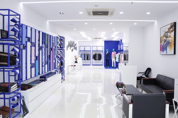 比朗男装店铺形象