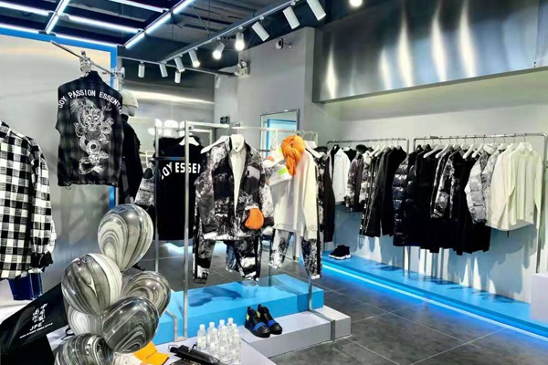 J.P.E男装店铺展示