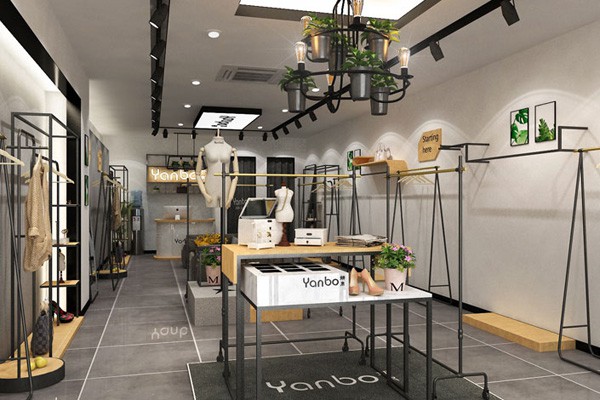 妍帛女装店铺展示