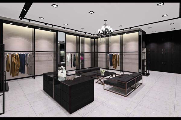 朗蔻女装店铺展示