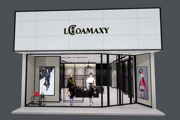 朗蔻女装店铺展示