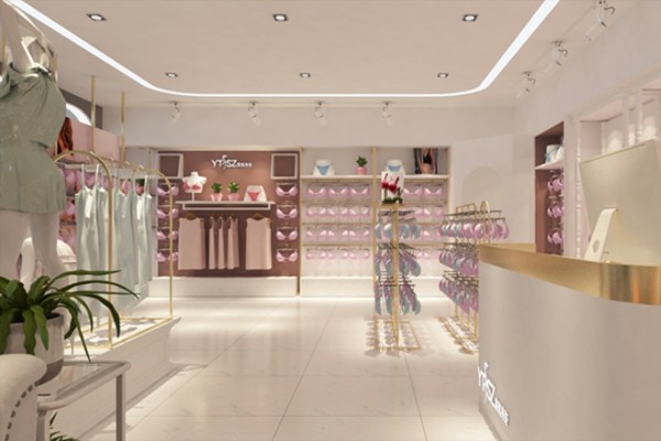 窈窕身姿内衣店铺展示