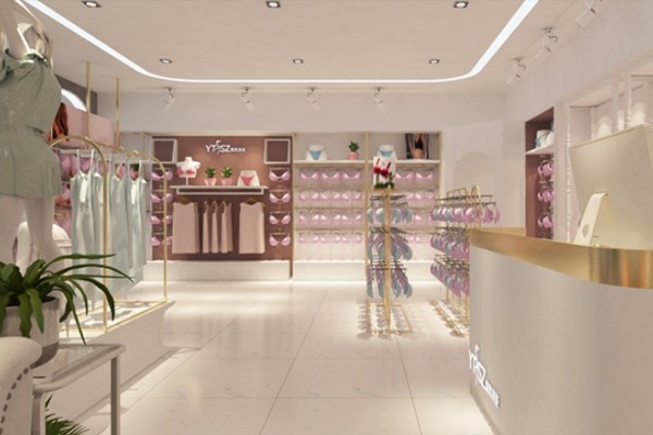 窈窕身姿内衣店铺展示