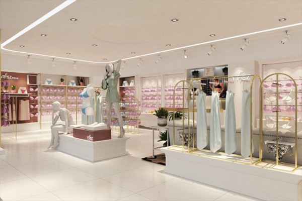 窈窕身姿内衣店铺展示