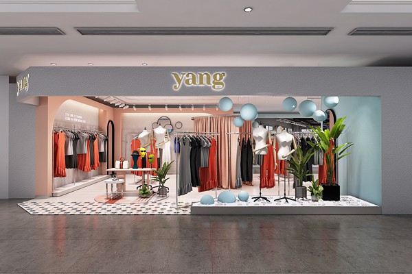 样女装店铺形象