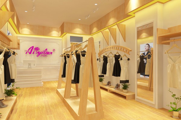 爱依莲女装店铺形象