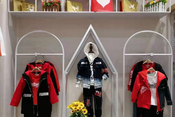 棉之子童装店铺形象