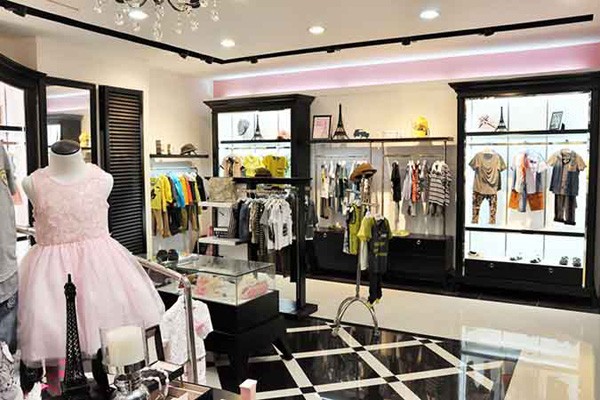 棣仔童装店铺形象